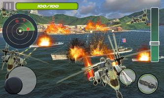 Helicopter Air War 3D capture d'écran 2