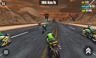 Traffic Moto GP Rider Plakat