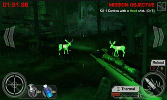 Gun Shooting Deer Hunting Poster