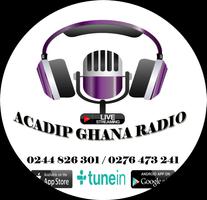 ACADIP GHANA RADIO الملصق
