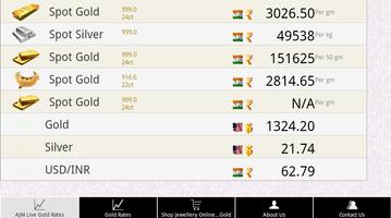 AJM Live Gold Rates screenshot 1