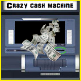 Crazy cash machine icône