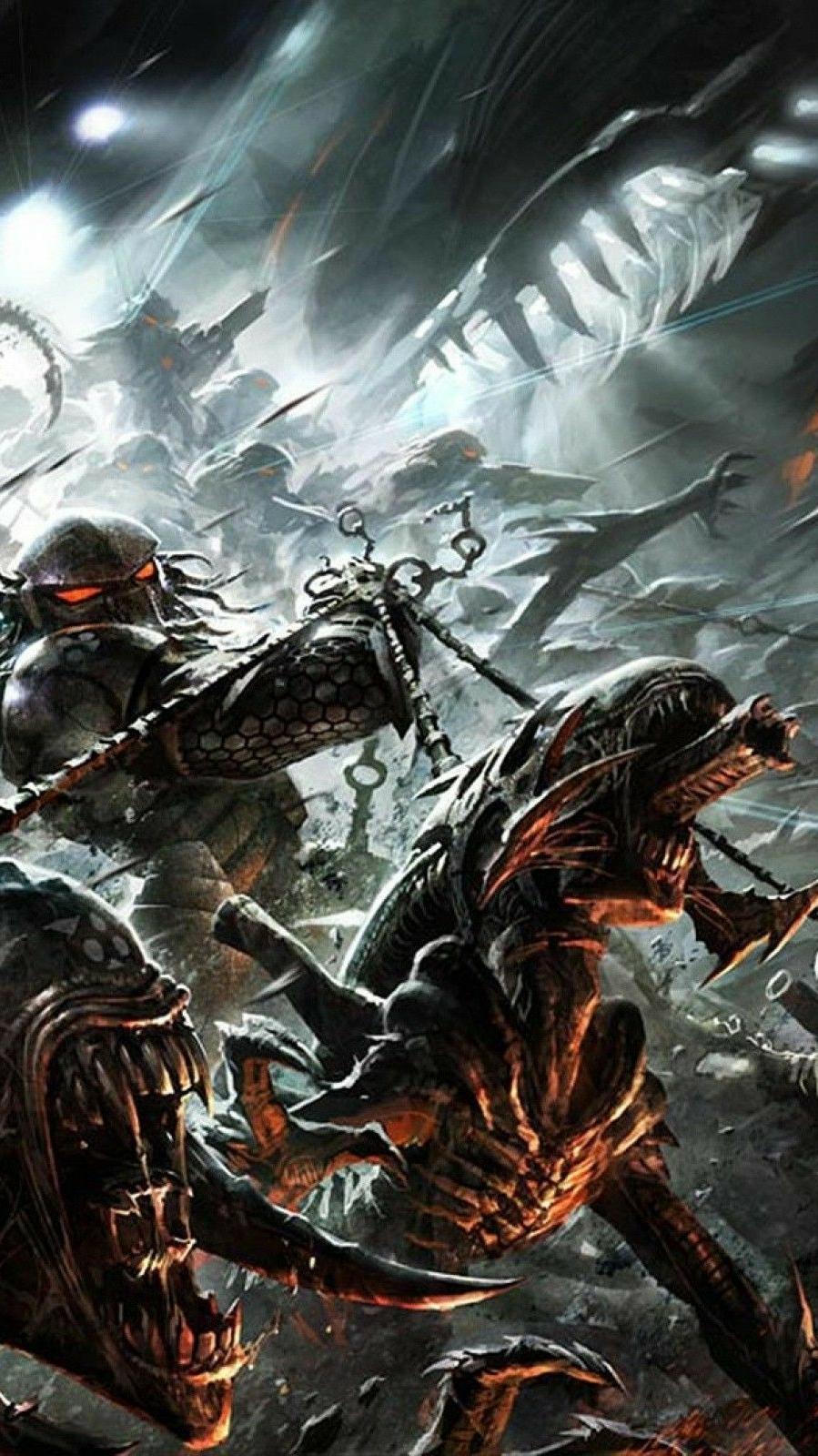 pics Alien Vs Predator Wallpaper Phone alien predator wallpaper wallpaper