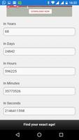 Age Counter स्क्रीनशॉट 2