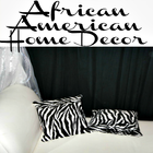 非洲裔美国人的家居装饰 图标