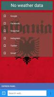 Albania Browser Fast and Secure Affiche