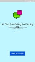 All Chat Free Calling And Texting اسکرین شاٹ 1