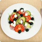 All Greek Salads Recipes App icône