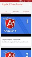 Angular 4 Video Tutorial Affiche