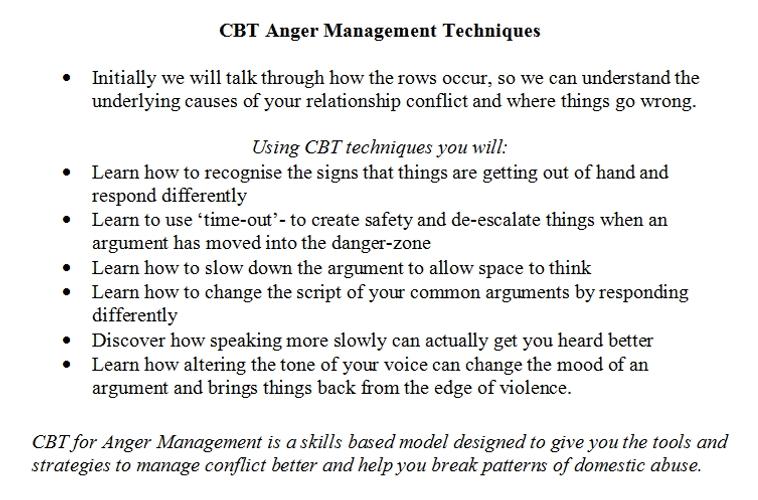 Anger managemetn dissertation