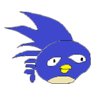 Angry Sanic Bird Fidget Spinner icon