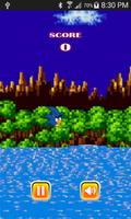 Poster Flappy Angry Sonic Bird