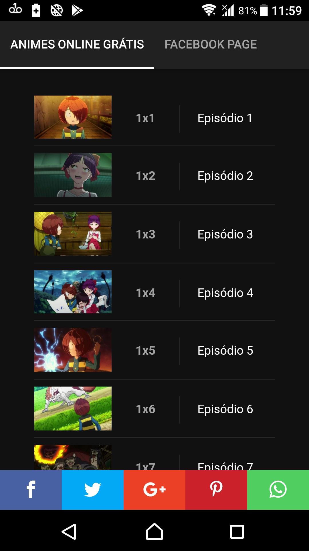 Download grátis de animes