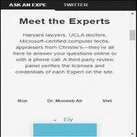 Ask an Expert الملصق