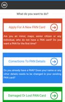 Apply PAN Card Online Services Affiche