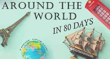 Around the world in 80 days Affiche