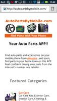 Auto Parts By Mobile Affiche