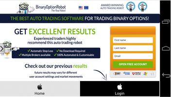برنامه‌نما BestAutoTrading Binary عکس از صفحه