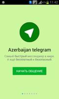 Azerbaijan Telegram poster