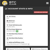 Bitcoin Clicks capture d'écran 3