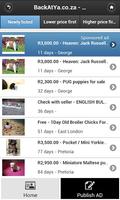 Backatya Classifieds syot layar 1