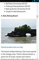 Bali Tourism and Maps capture d'écran 3