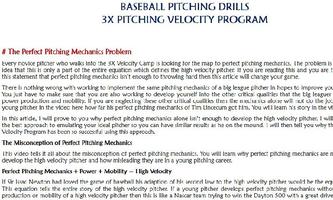 Baseball Pitching Drills syot layar 1