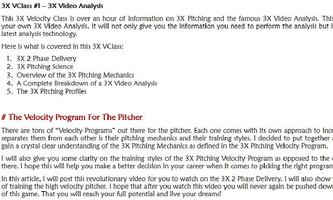 Baseball Pitching Drills capture d'écran 3