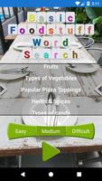 Basic Foodstuff Word Search capture d'écran 1