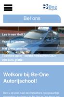 Be-One Autorijschool poster