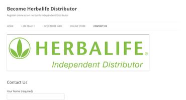 Become Herbalife Distributor स्क्रीनशॉट 2