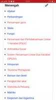 Rumus Matematika lengkap TK-SD-SMP-SMA capture d'écran 2