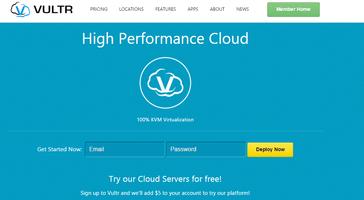 Free SSD Cloud Servers plakat