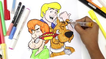 Best Colouring Pages Scooby Doo Series Screenshot 1