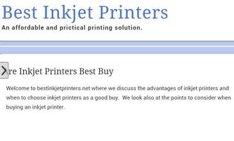 Best Inkjet Printers Ekran Görüntüsü 1