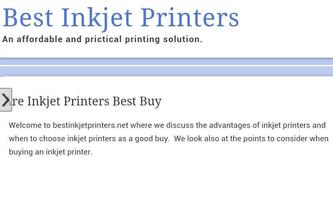 Best Inkjet Printers syot layar 1