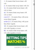 Soccer Betting screenshot 1