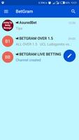 BetGram- Betting Tips channels تصوير الشاشة 1