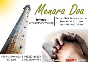 Graha Bethany Malang Affiche