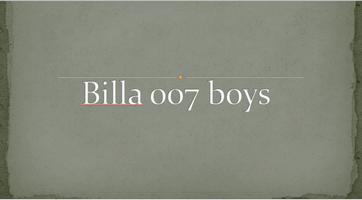 Billa 007 Boys 海報