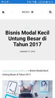 Tips Bisnis Modal Kecil poster