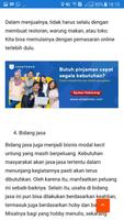 Tips Bisnis Modal Kecil capture d'écran 1