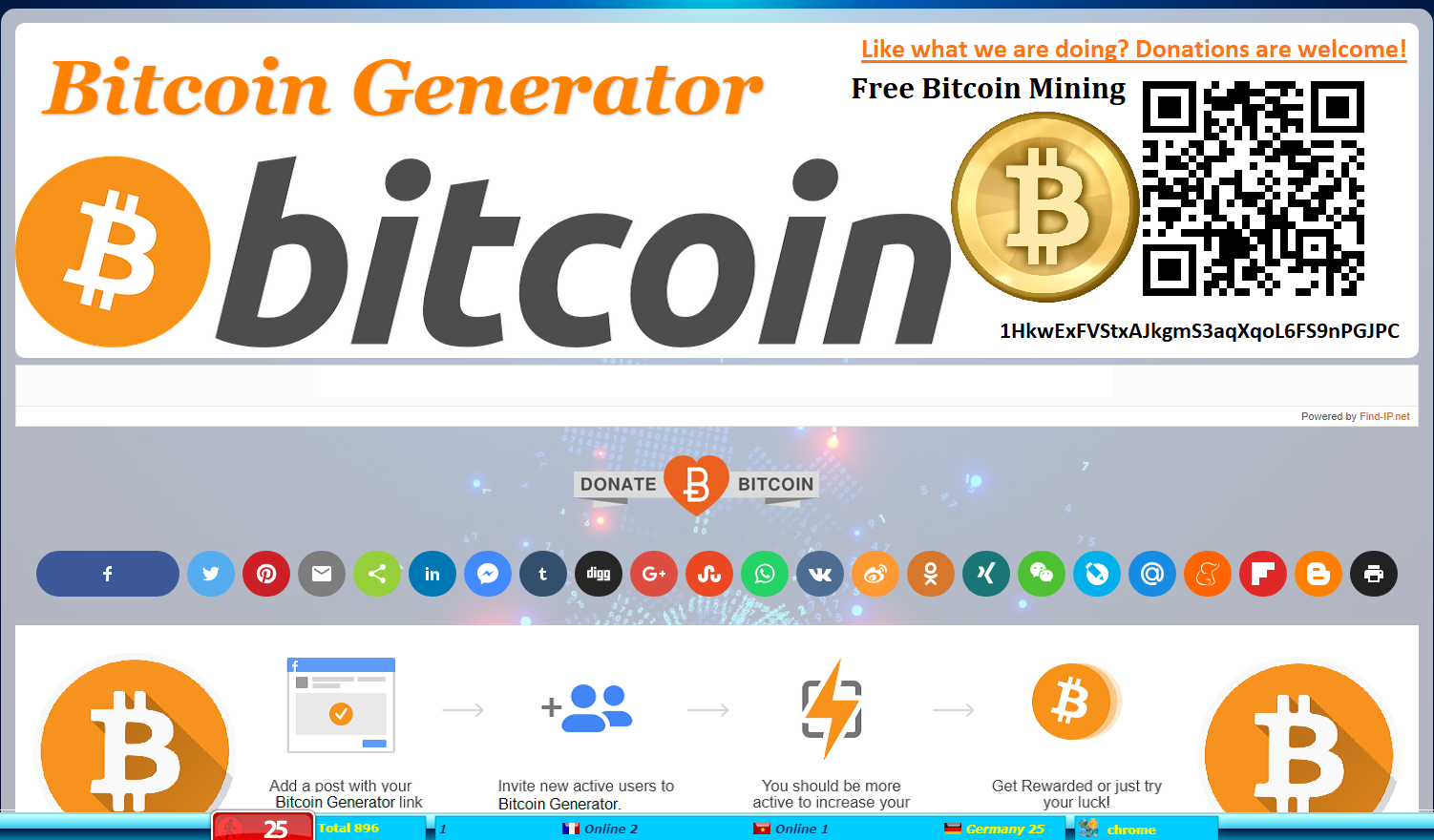 Flash bitcoin generator btc dashboard