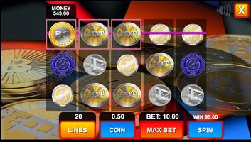 Bitcoin Slot Machine capture d'écran 1