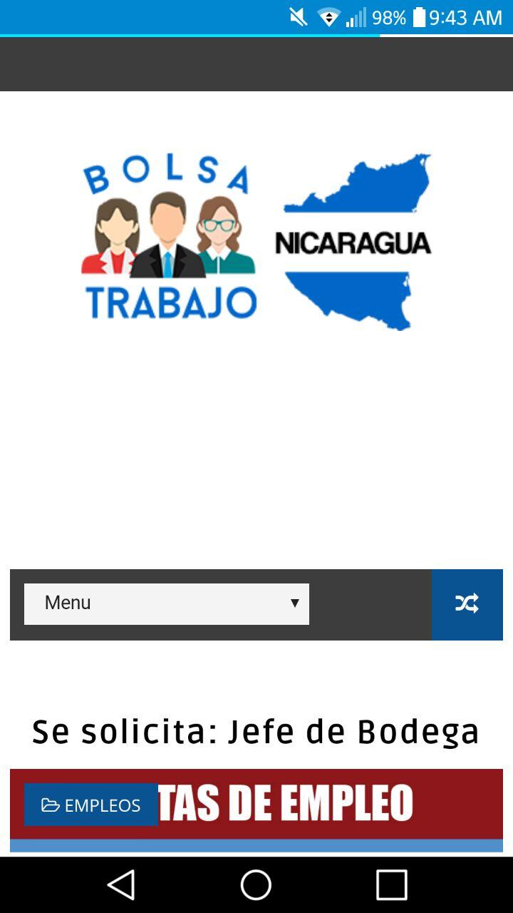 Android İndirme için Bolsa de Trabajo de Nicaragua APK
