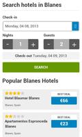 Blanes Hotels captura de pantalla 2