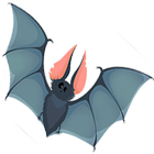Blind Bat Falling-icoon