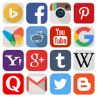 Icona Browser And Social HUB