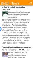 Brazil news capture d'écran 1