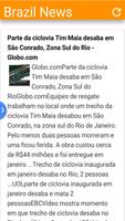 Brazil news تصوير الشاشة 2